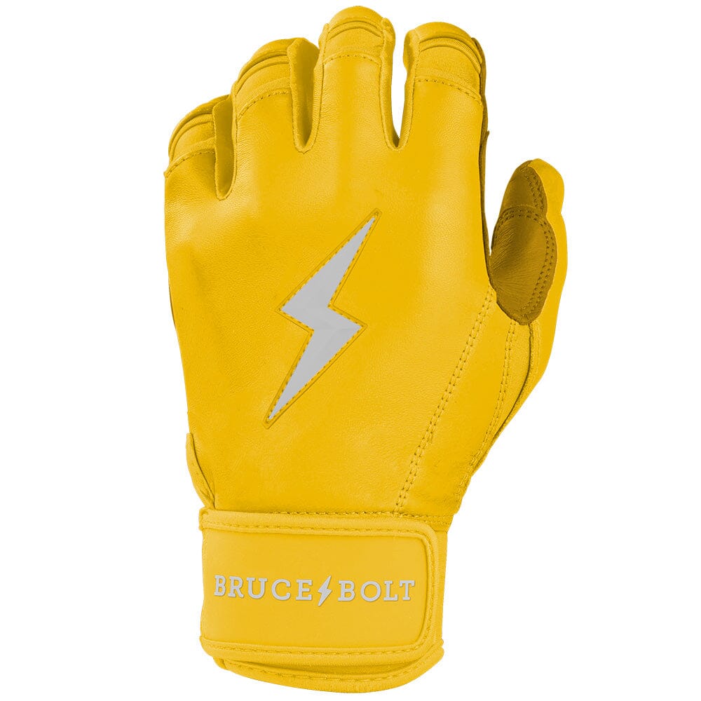 Original Series Short Cuff Batting Gloves - Yellow- thumb 3