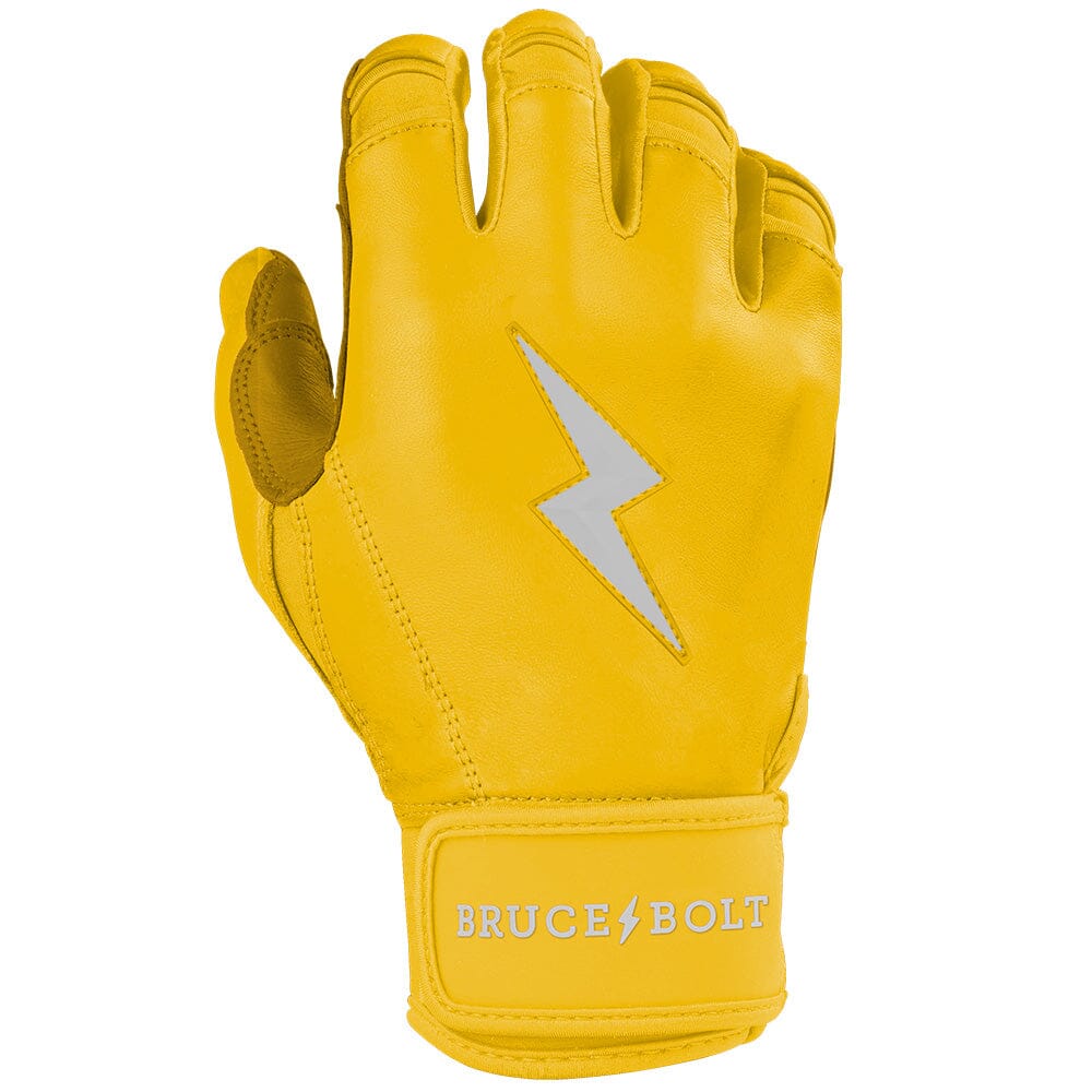 Original Series Short Cuff Batting Gloves - Yellow- thumb 4