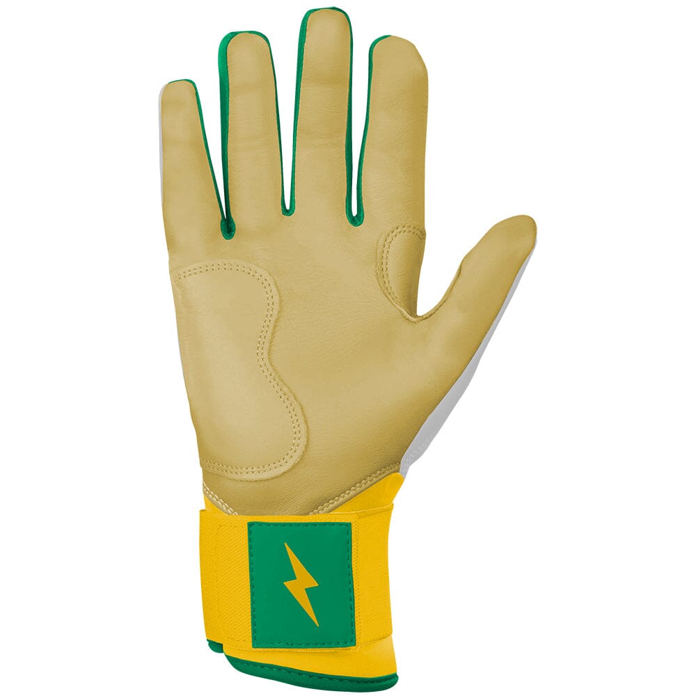 Nick Kurtz Signature Series Long Cuff Batting Gloves - Vegas White- quickbuy