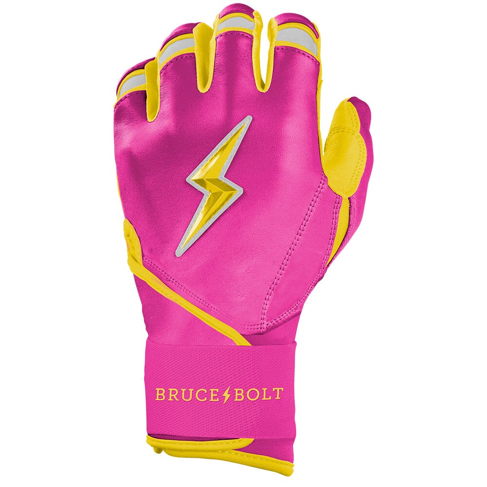 Dexter McCleon Jr. Signature Series Long Cuff Batting Gloves - Pink Lemonade- thumb 3
