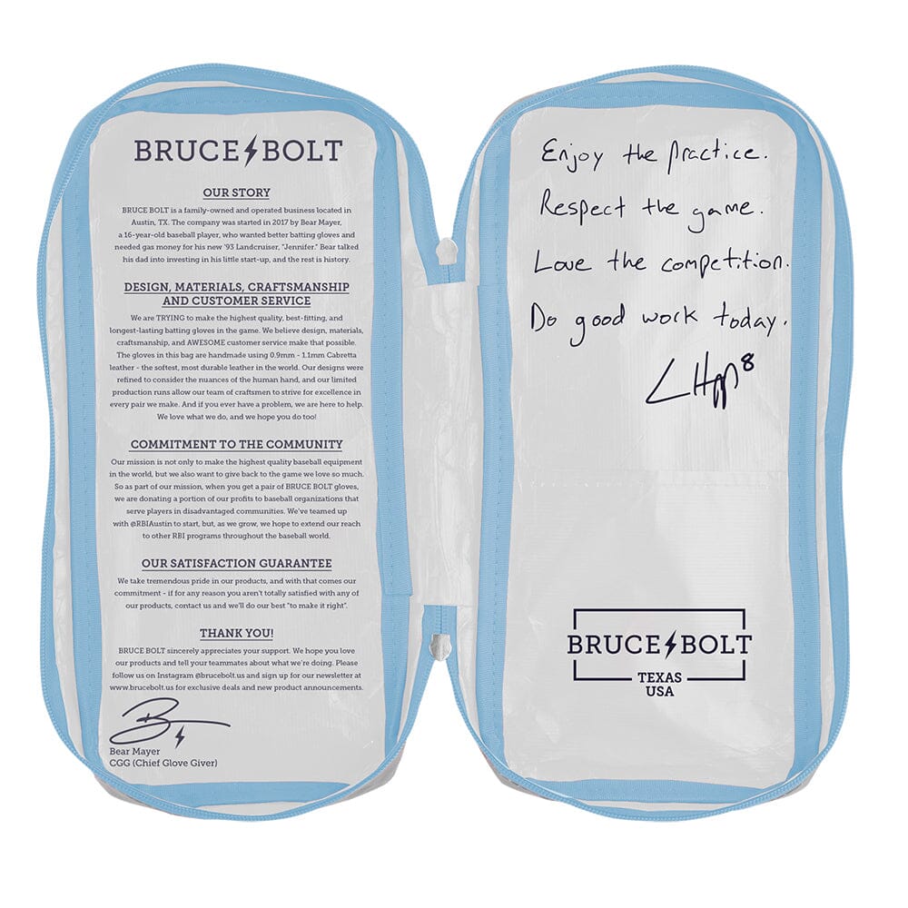 Ian Happ Signature Series Short Cuff Batting Gloves - Grey- thumb 8