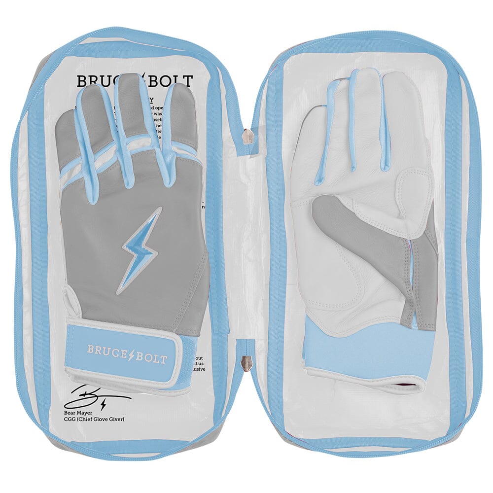 Ian Happ Signature Series Short Cuff Batting Gloves - Grey- thumb 6