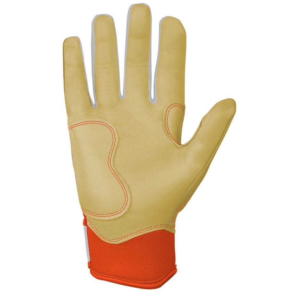 Max Clark Signature Series Short Cuff Batting Gloves - Clark Ivory- thumb 2