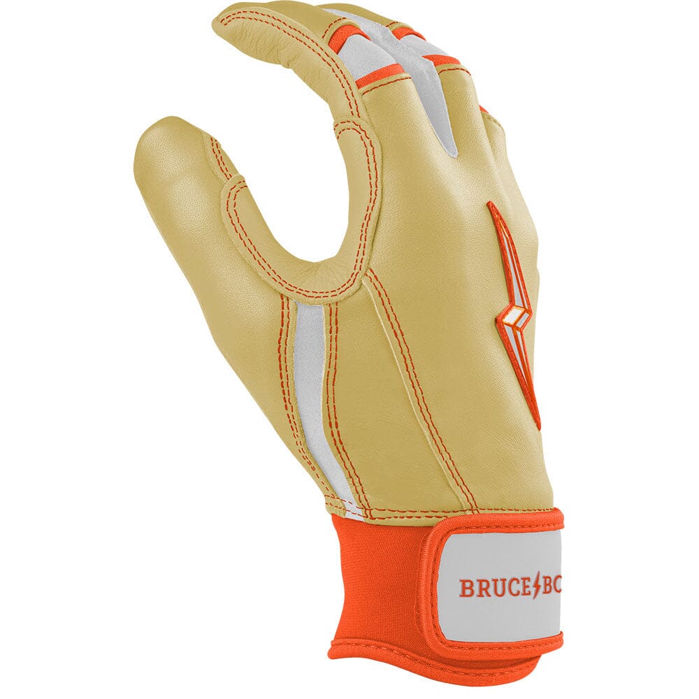 Max Clark Signature Series Short Cuff Batting Gloves - Clark Ivory- thumb 5