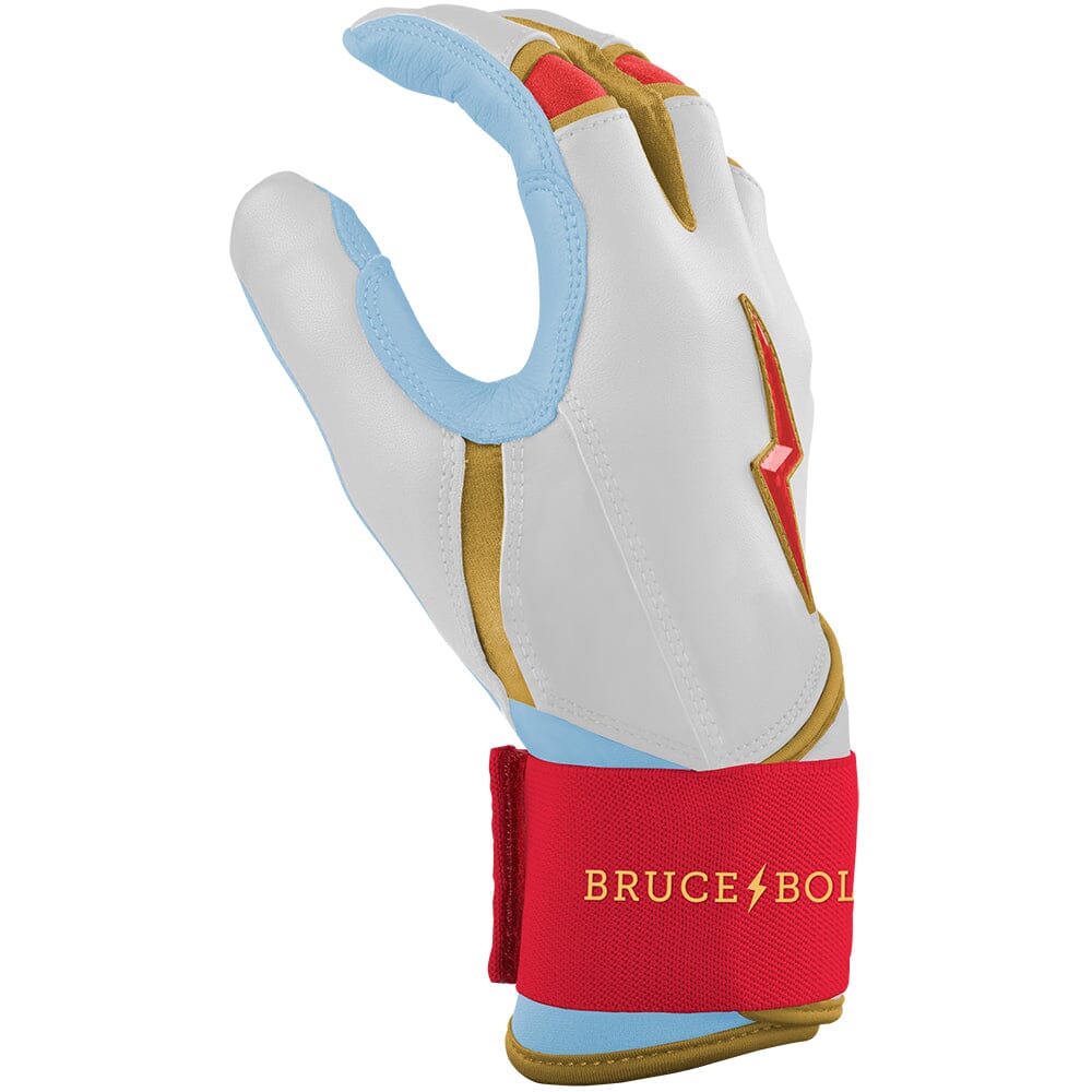 Rintaro Sasaki Signature Series Long Cuff Batting Gloves - White- thumb 5