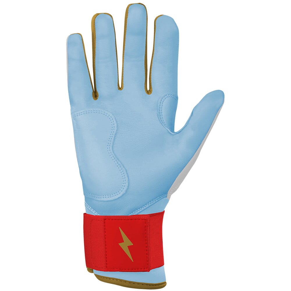 Rintaro Sasaki Signature Series Long Cuff Batting Gloves - White- quickbuy