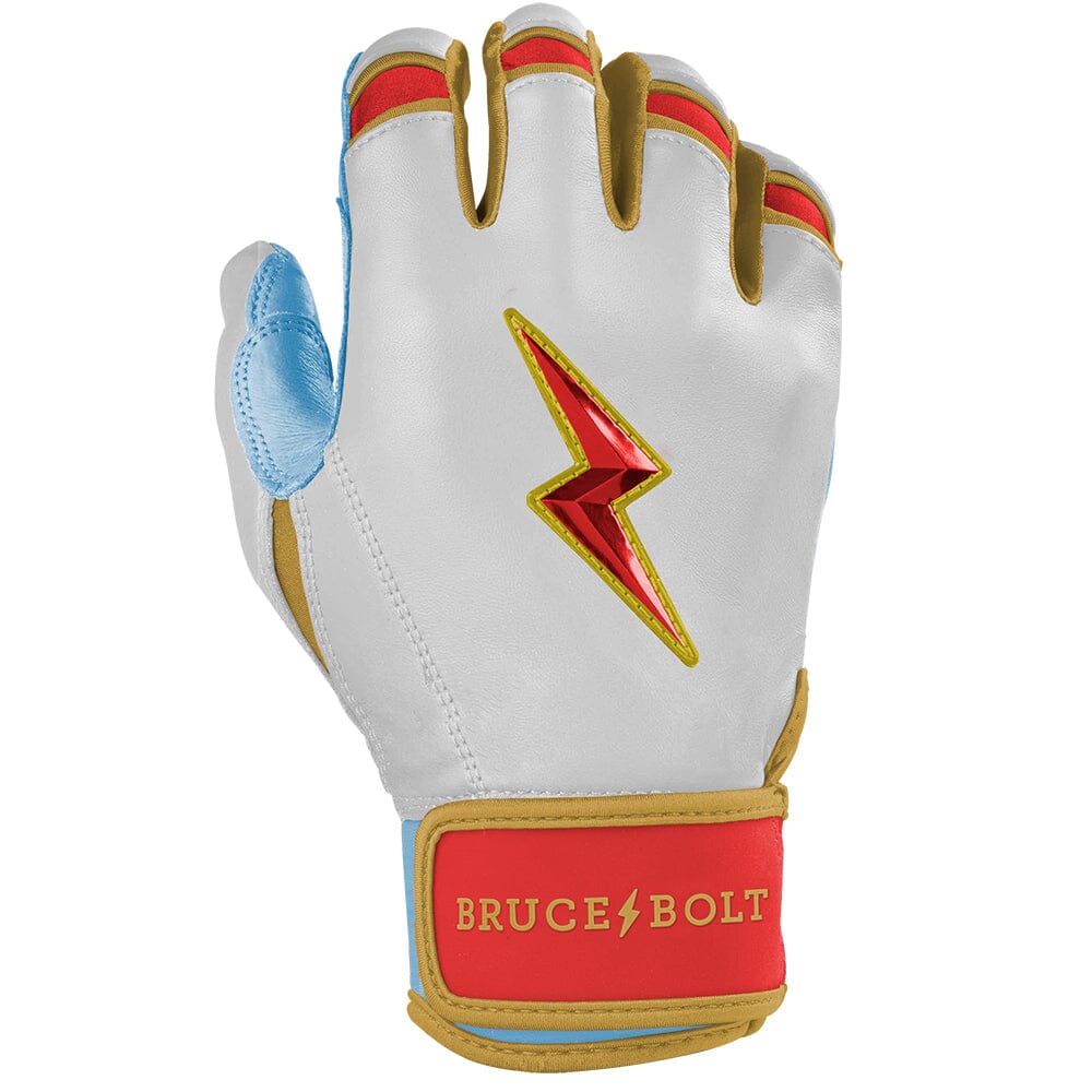 Rintaro Sasaki Signature Series Short Cuff Batting Gloves - White- thumb 4