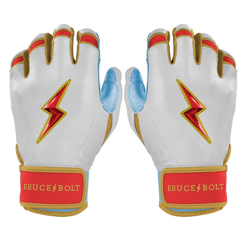 Rintaro Sasaki Signature Series Short Cuff Batting Gloves - White- quickbuy