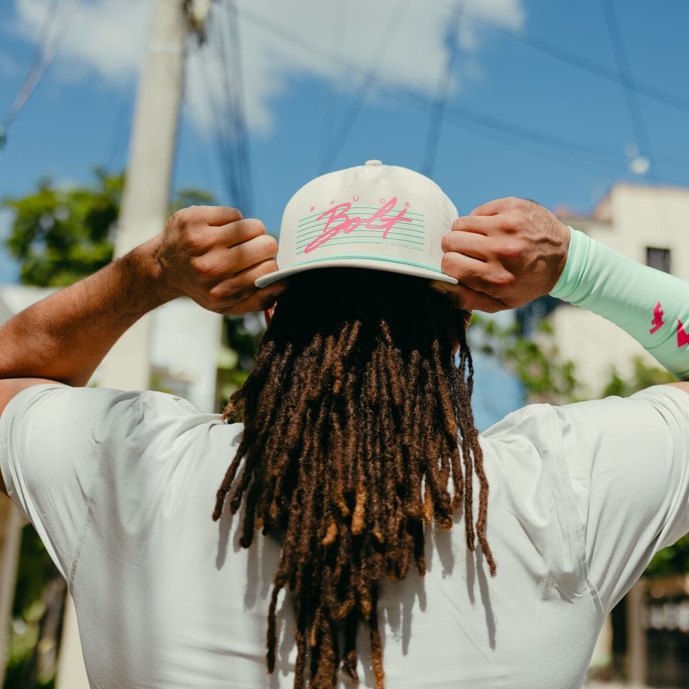 San Diego Stripe Rope Hat - Tan- thumb 7