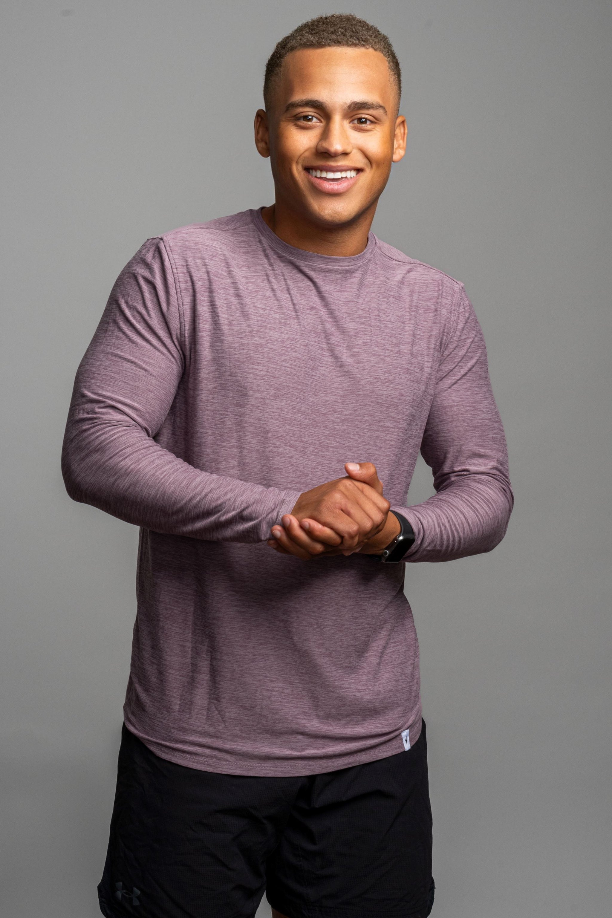 SuperSoft Long Sleeve Shirt - Cranberry- quickbuy
