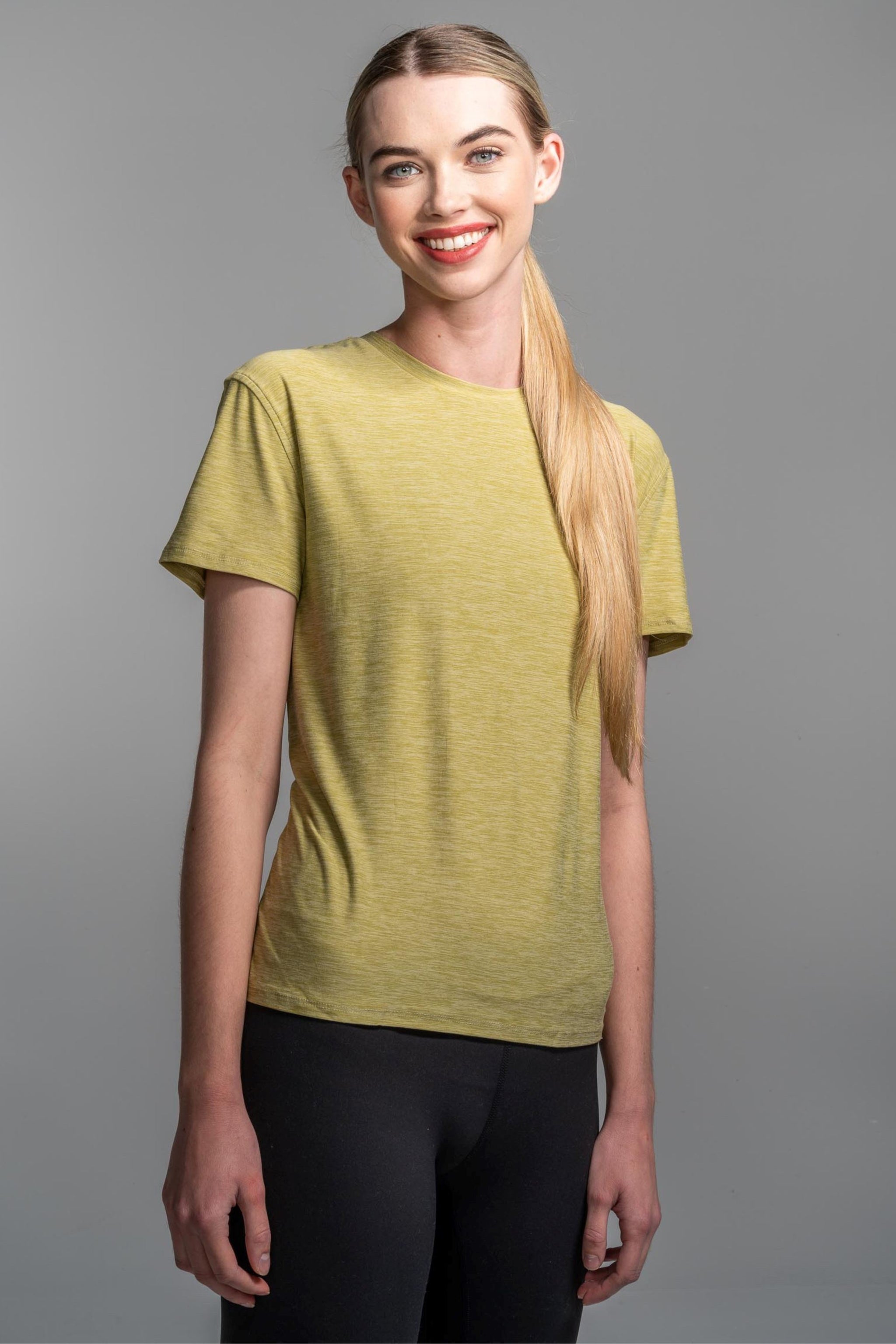 Women's SuperSoft Short Sleeve Shirt - Leek Green- quickbuy