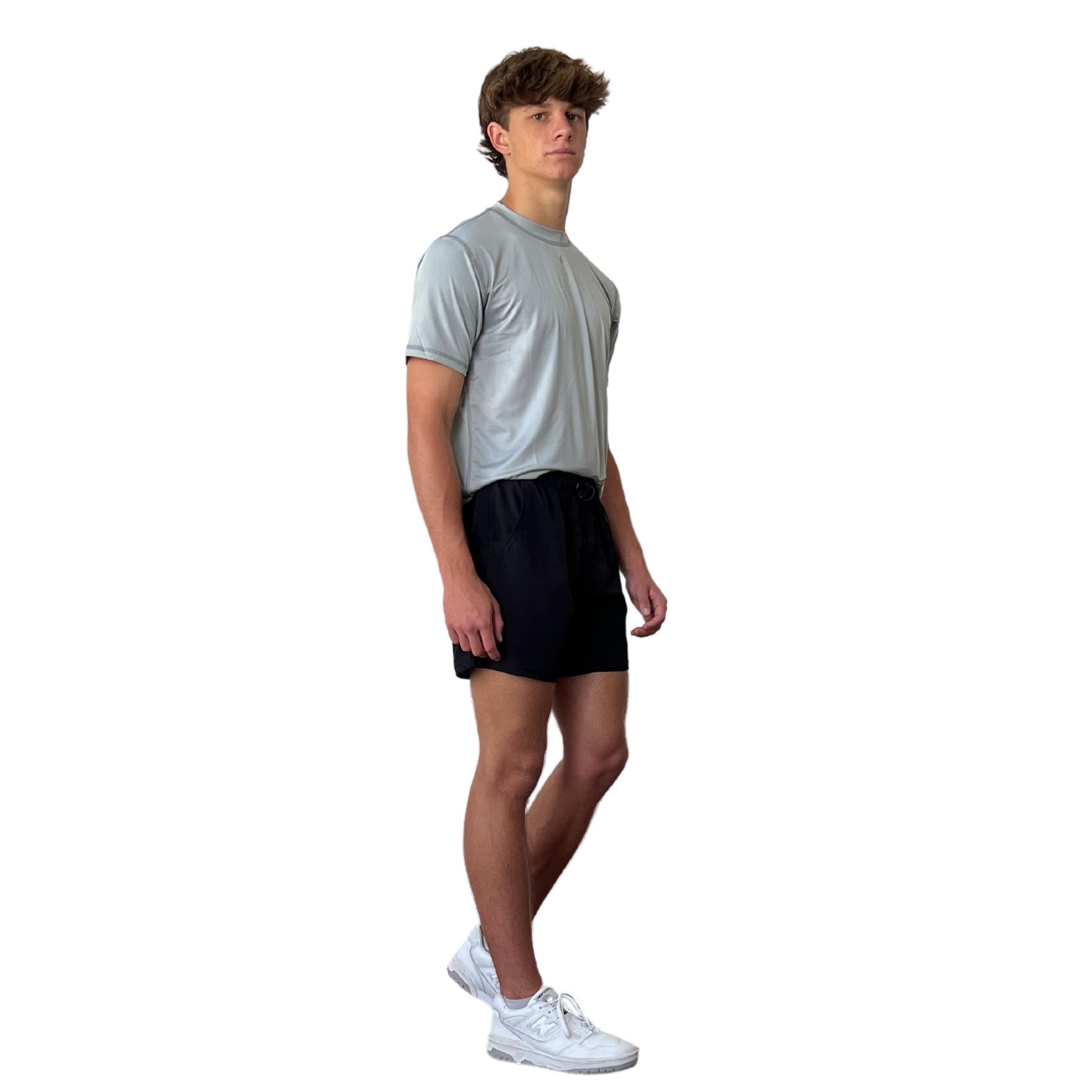 Performance 5" Short w/ Liner - Black- thumb 6