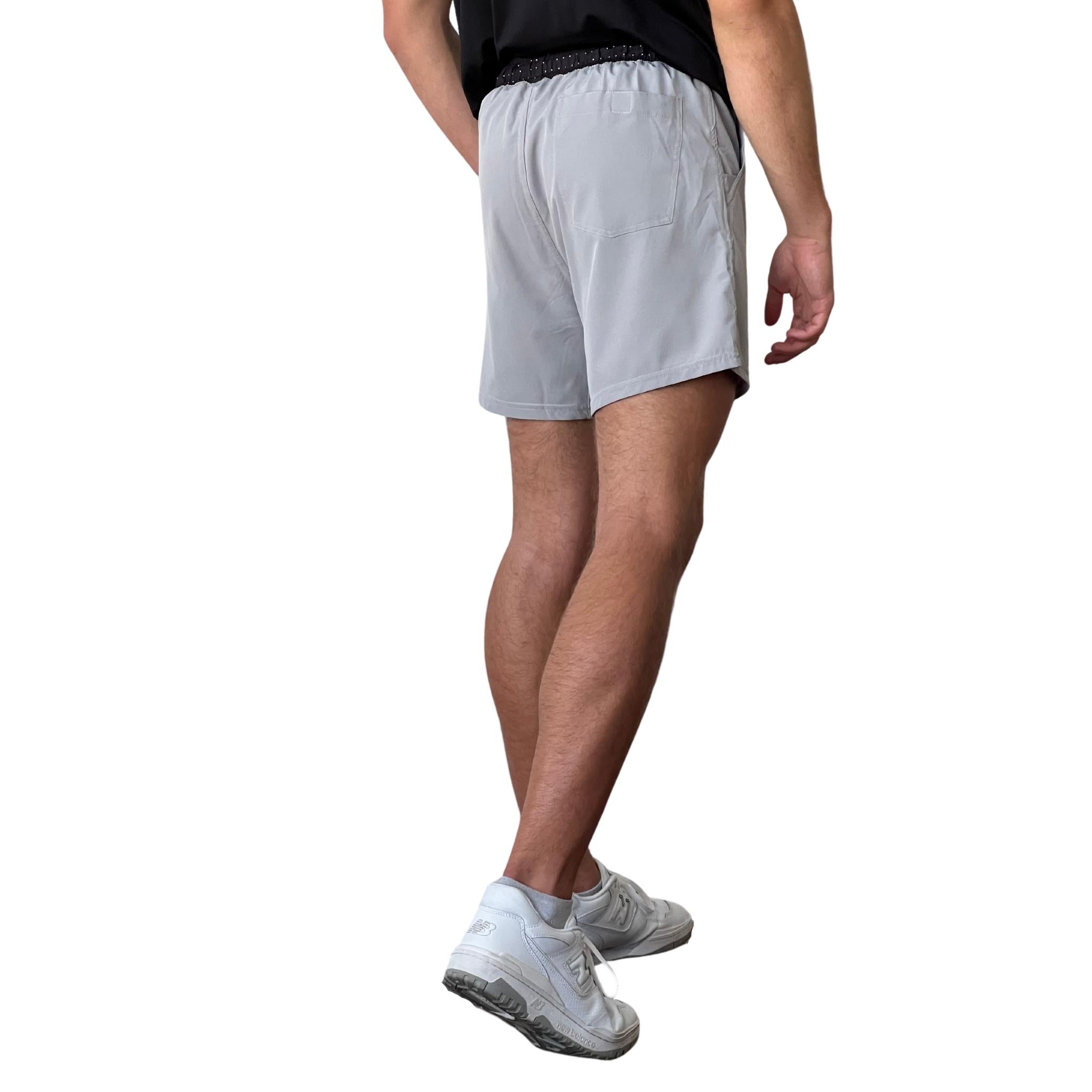 Performance 5" Short w/ Liner - Grey- thumb 5