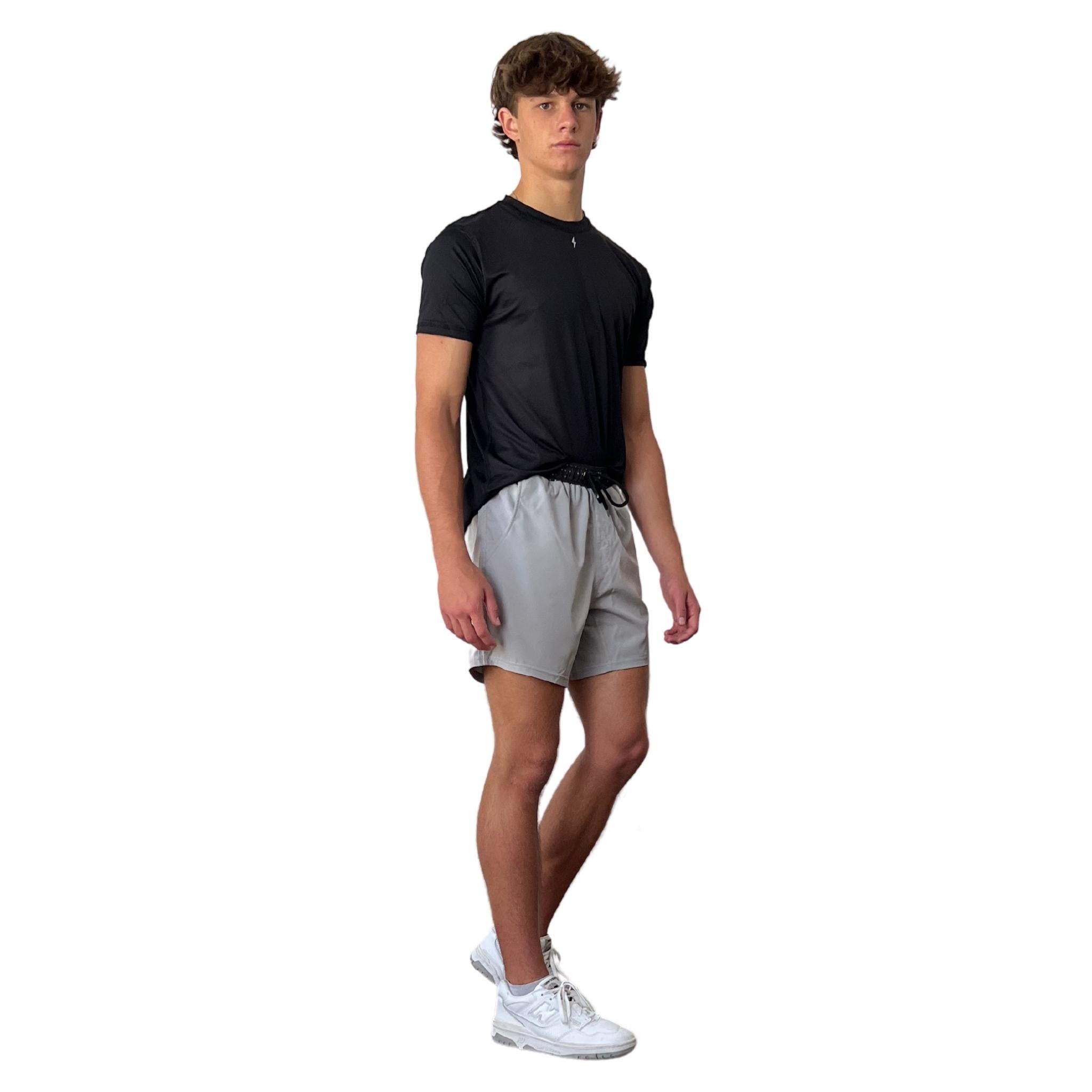 Performance 5" Short w/ Liner - Grey- thumb 6