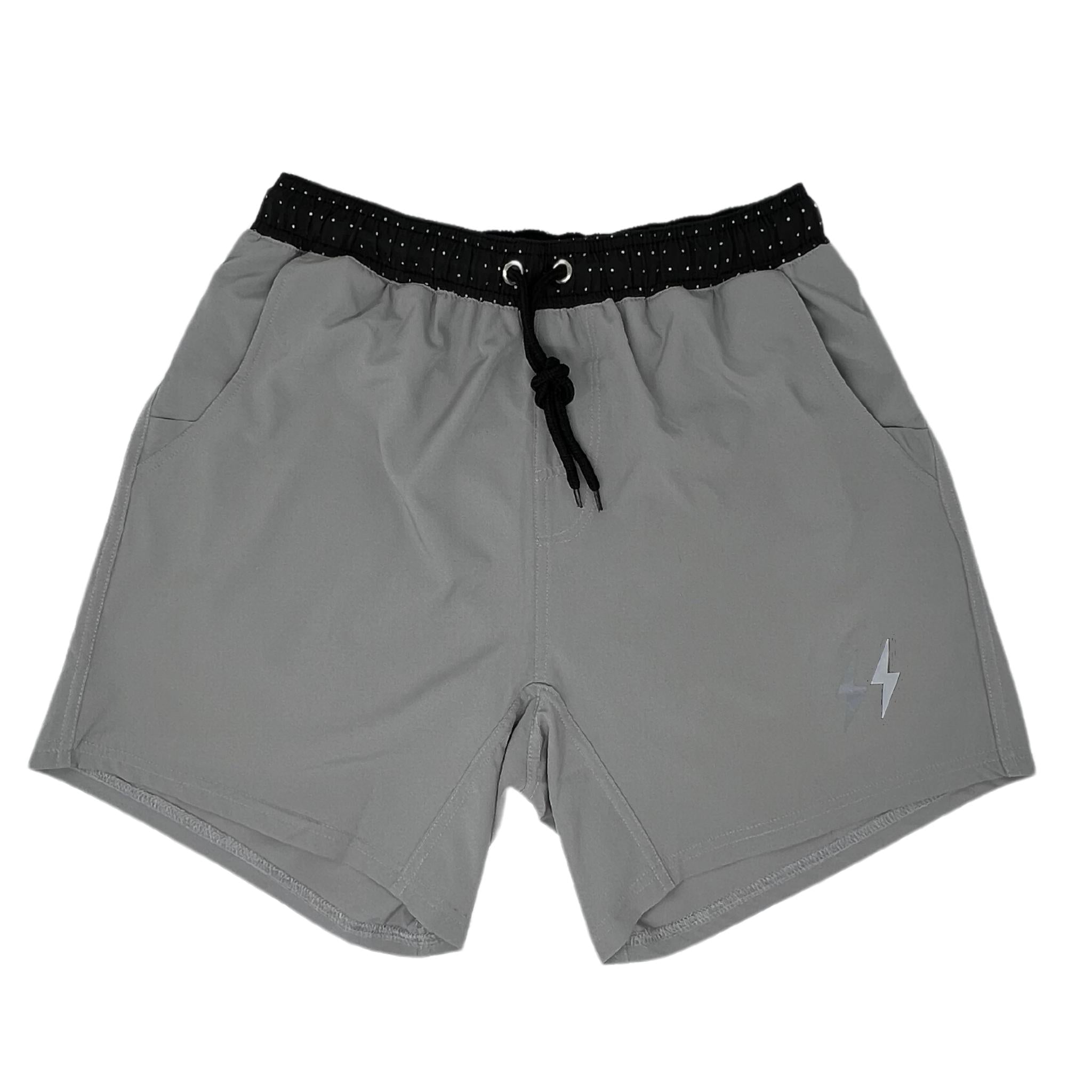 Performance 5" Short w/ Liner - Grey- quickbuy