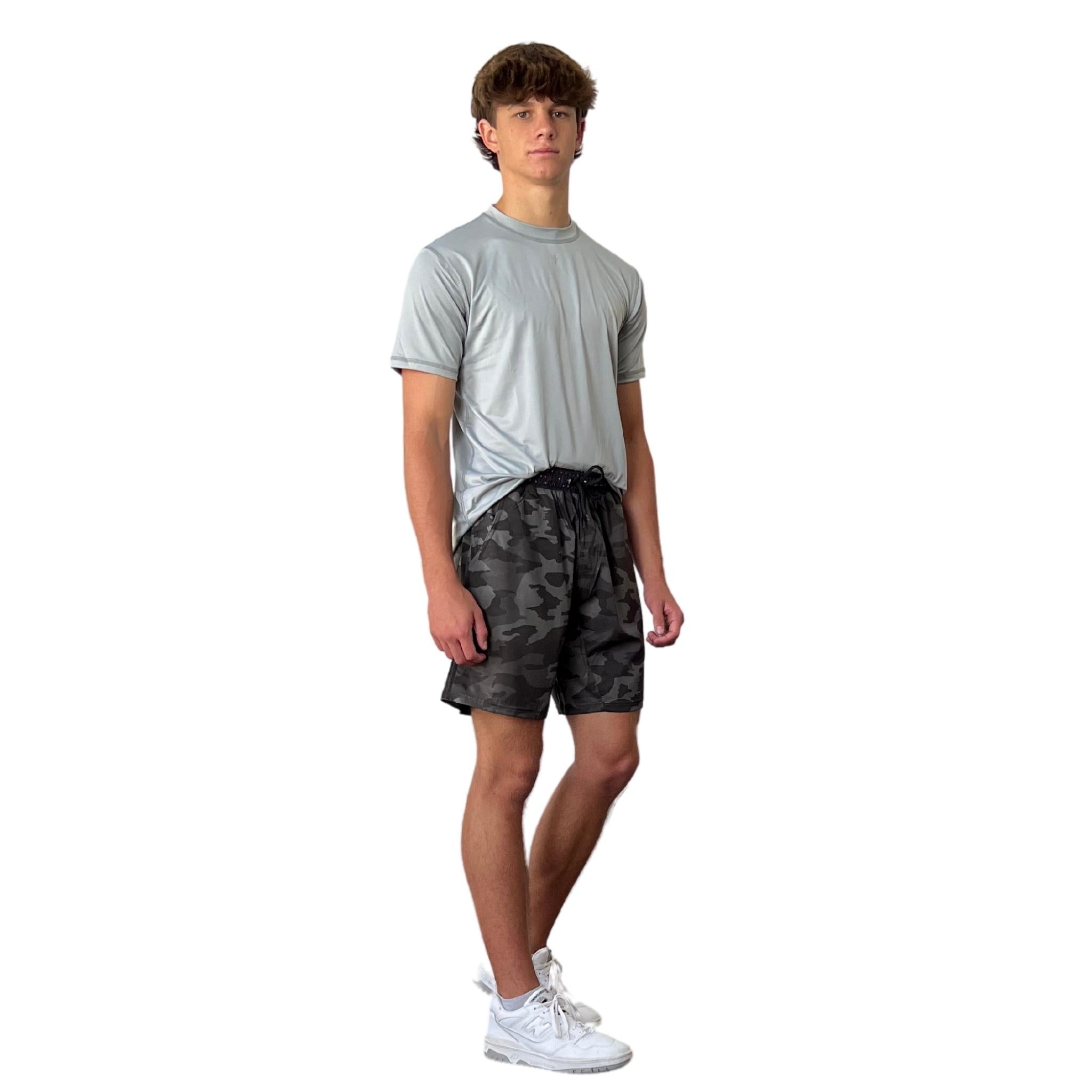 Performance 7" Short - Camo Green- thumb 5