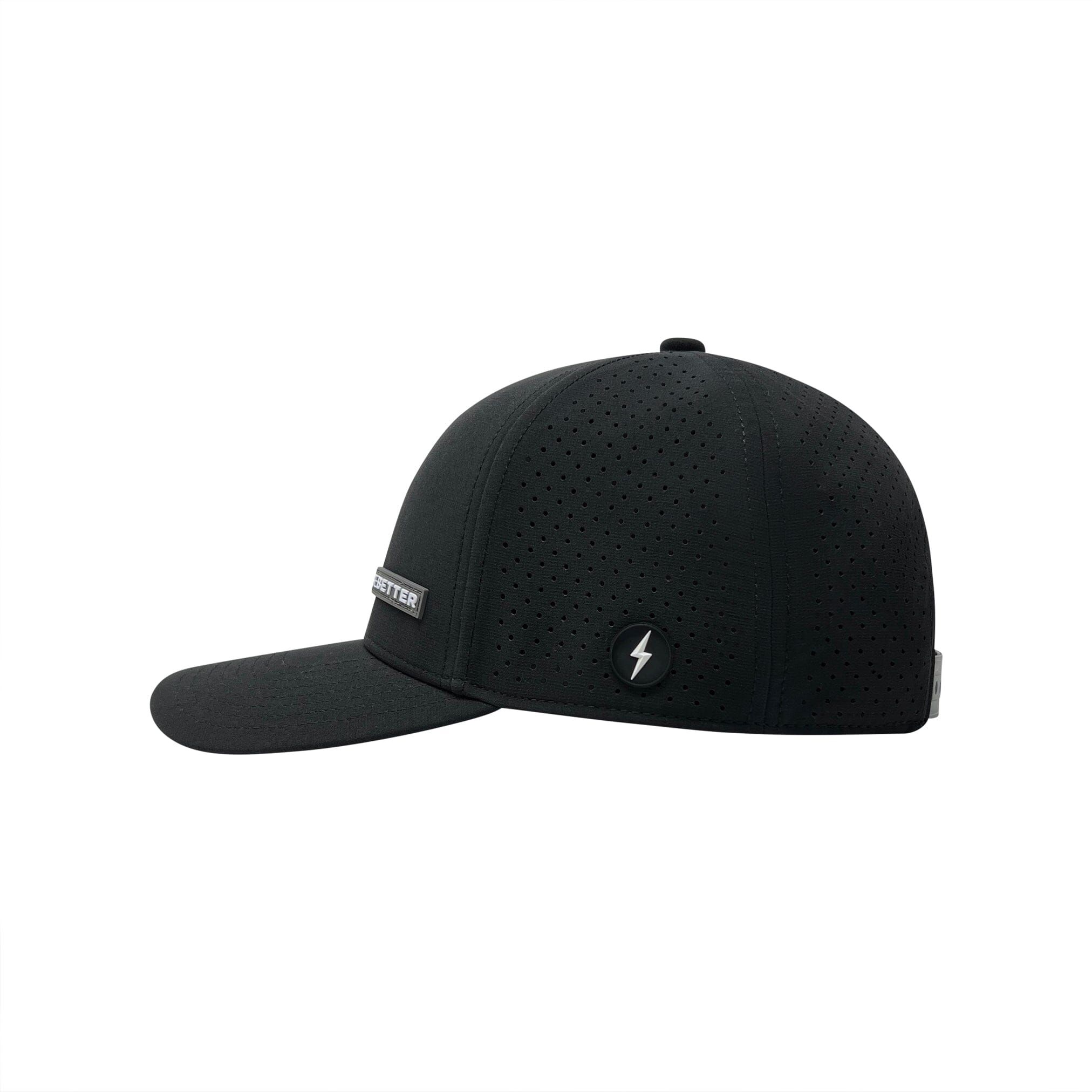 "BE BETTER" Classic Snapback Cap - Black- thumb 3