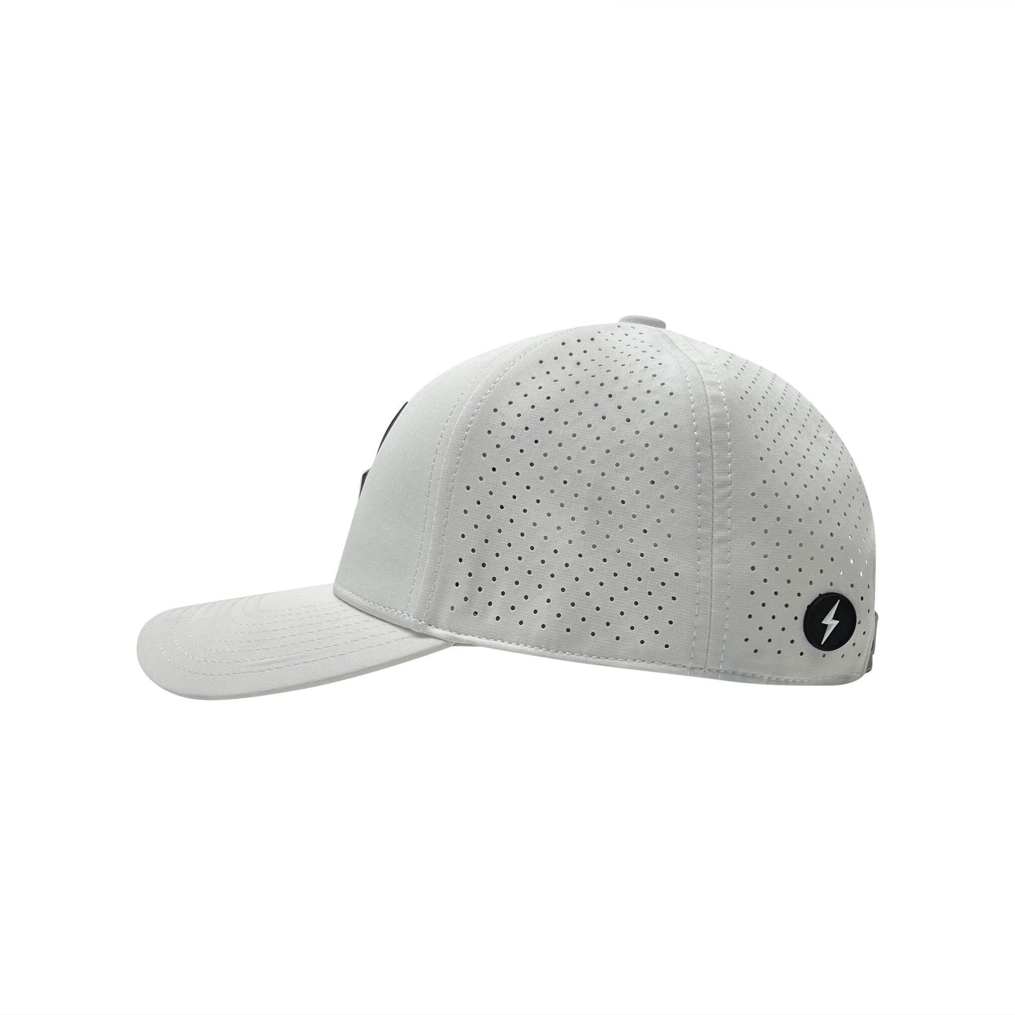 BOLT Classic Snapback Cap - White- thumb 3