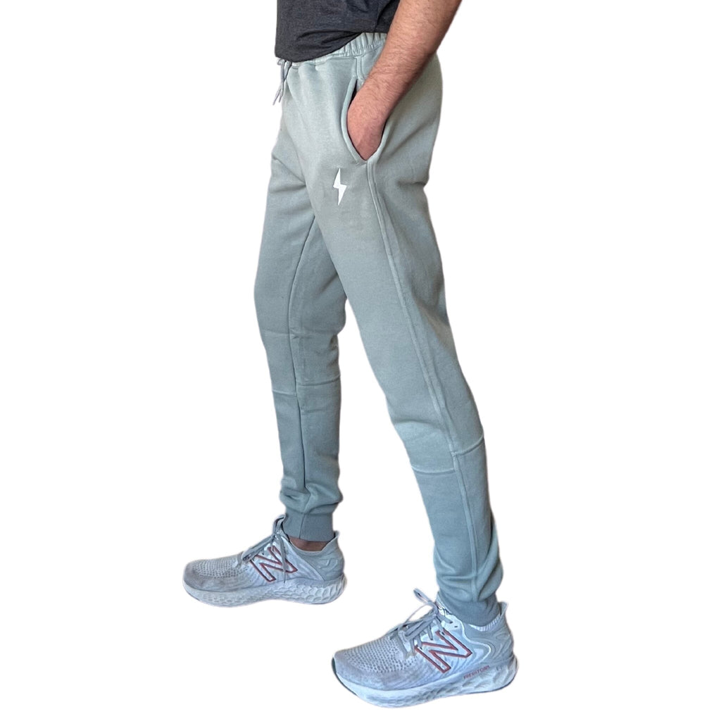 BRUCE BOLT Grey Cotton Joggers are easily the most comfortable 80/20 cotton poly blend joggers in our line up.  Edit alt text
