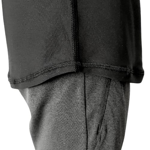 Performance Long Sleeve Shirt - Black- thumb 4