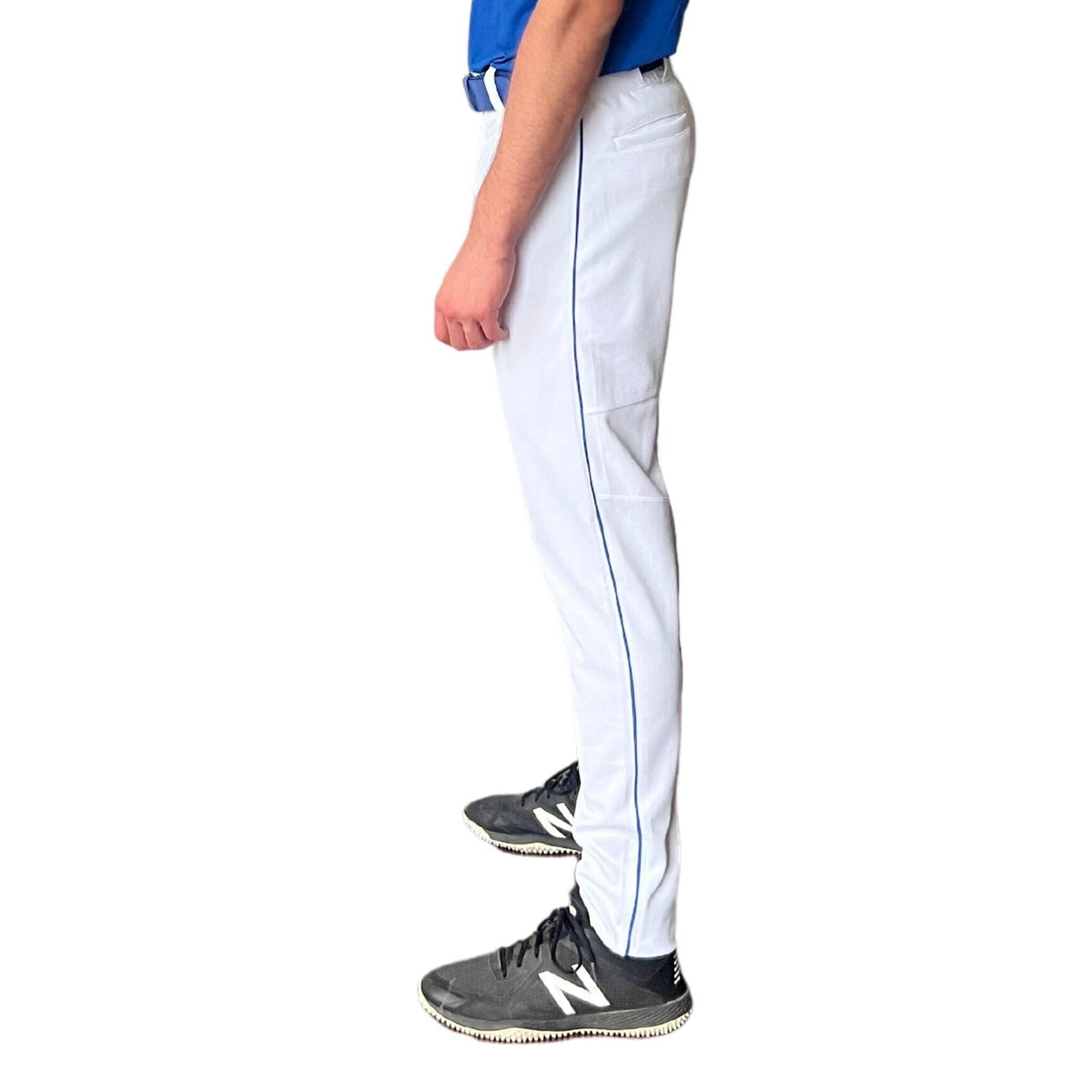 Nike Baseball Pants Men's White/Light Blue Used XS