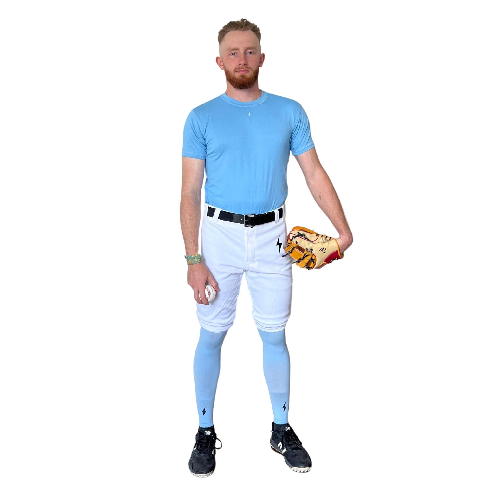 Premium Pro Baseball Short Pant - White- thumb 4