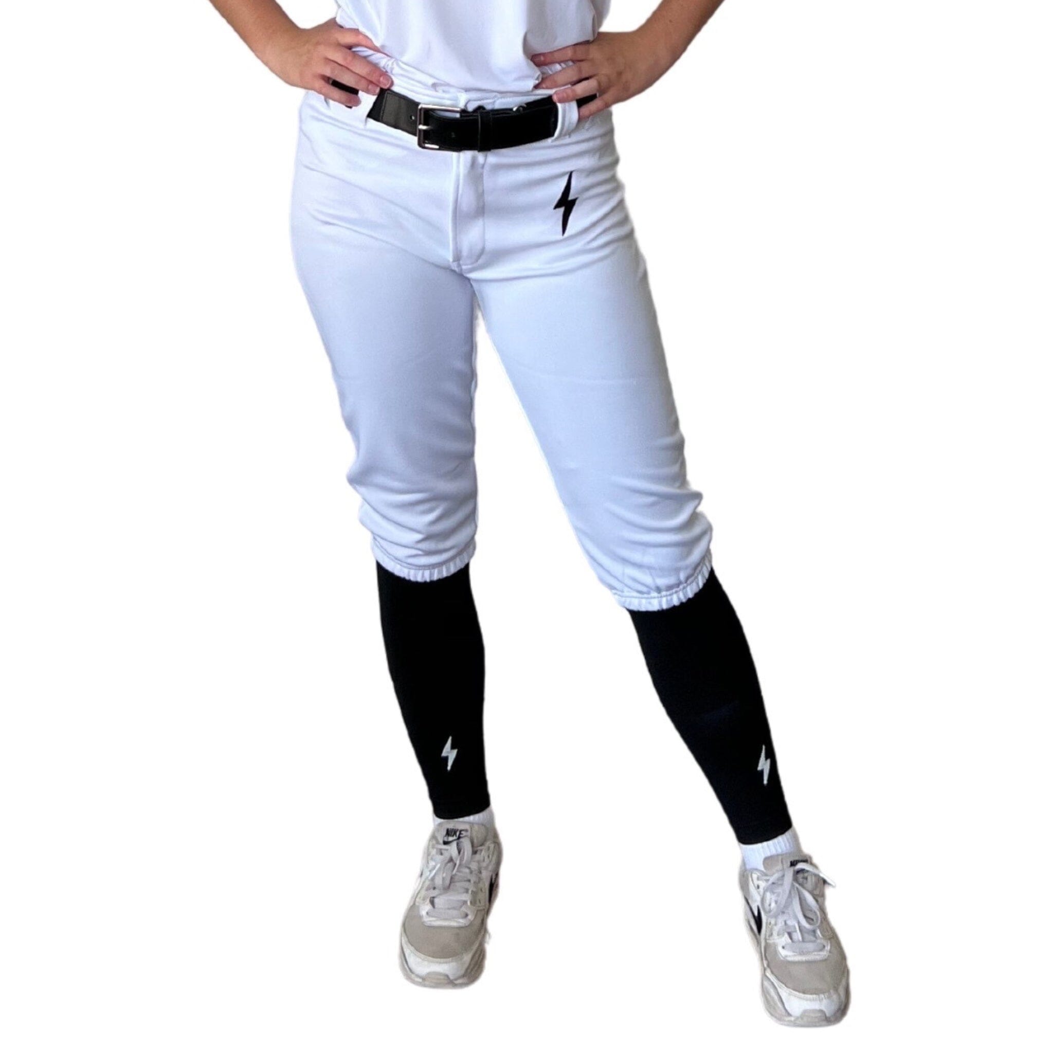 Premium Pro Softball Knicker Pant - White- thumb 4