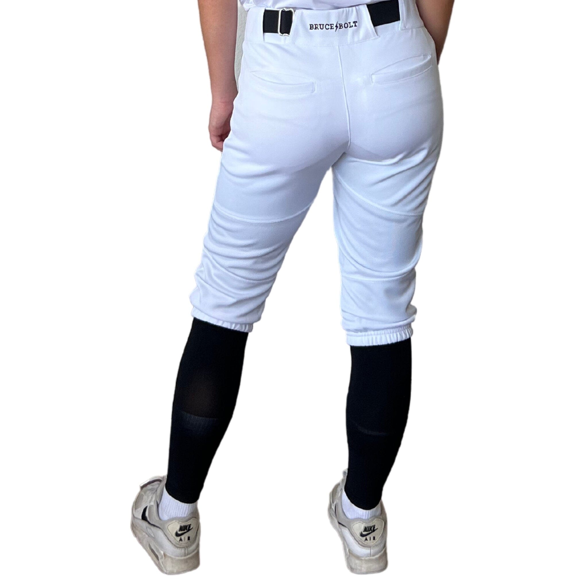 Premium Pro Softball Knicker Pant - White- thumb 3