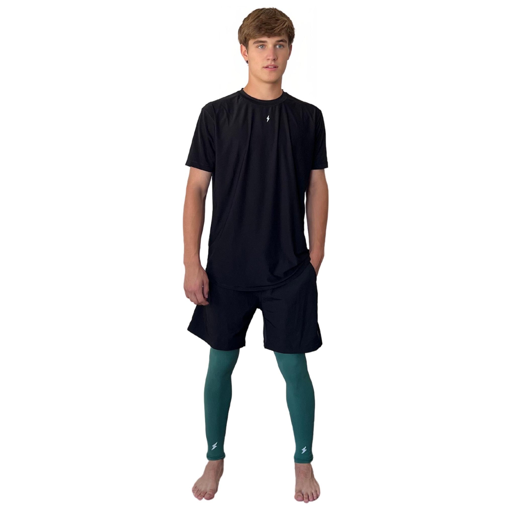 Compression Xtra Long Leg Sleeves (2-Pack) - Green- thumb 4