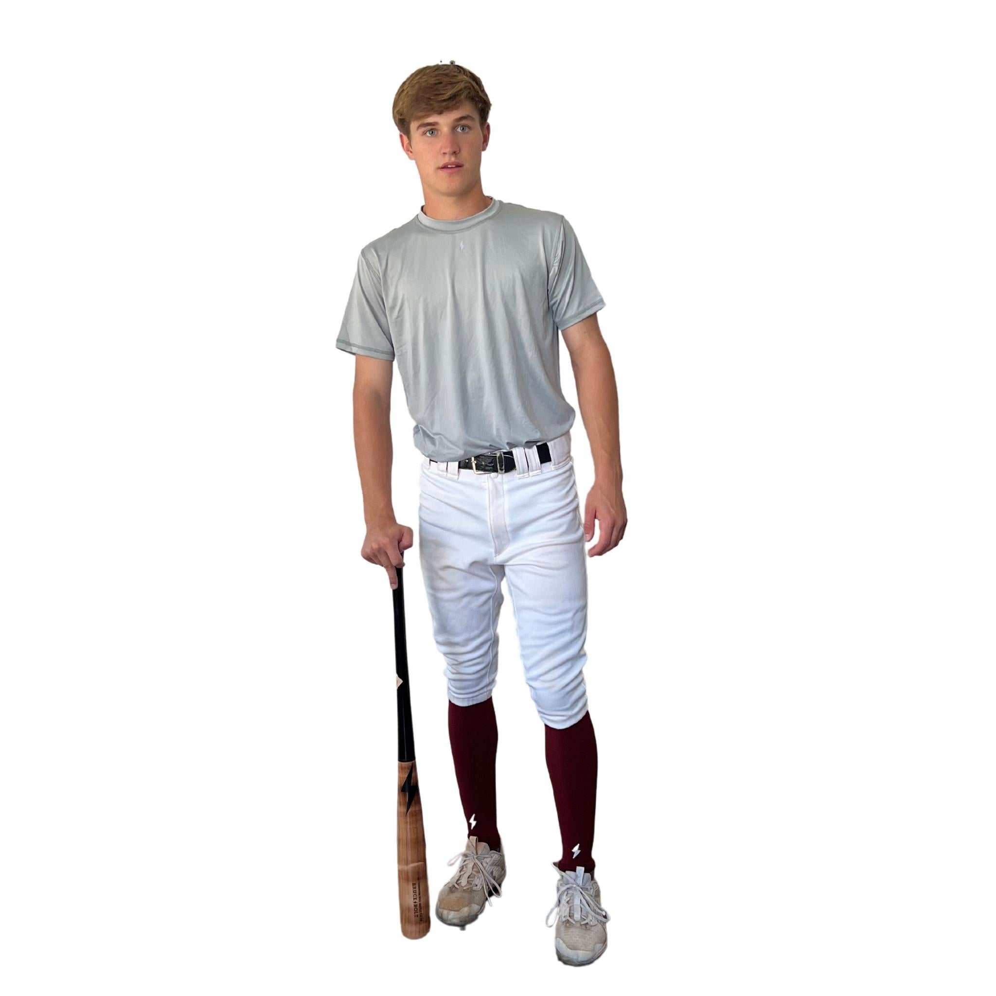 Compression Xtra Long Leg Sleeves (2-Pack) - Maroon- thumb 3