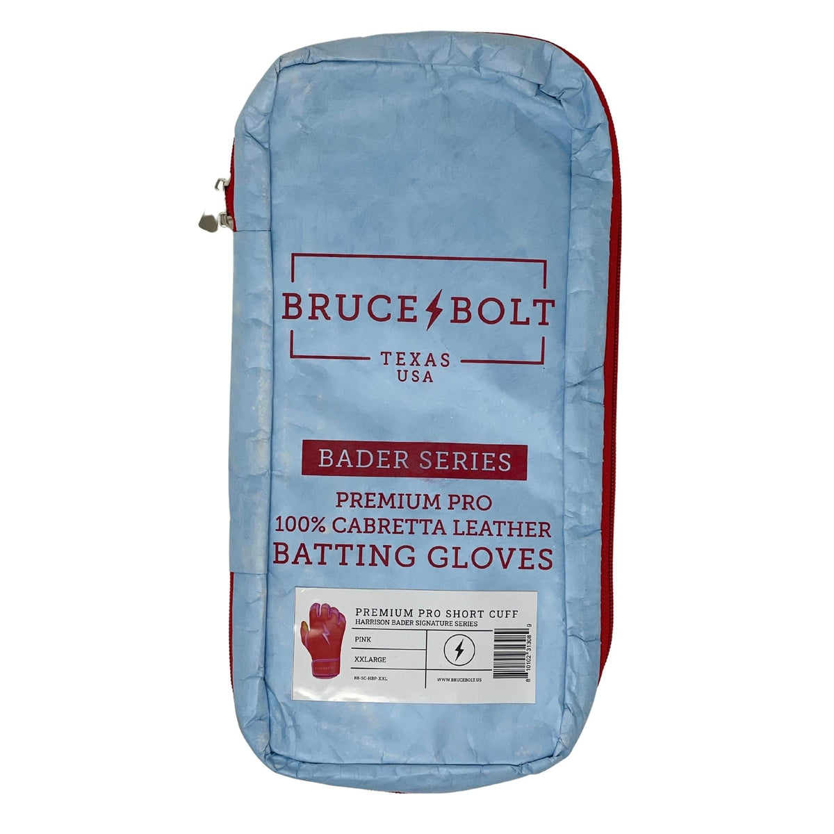 Bruce Bolt - BADER Series Adult Short Cuff Batting Gloves