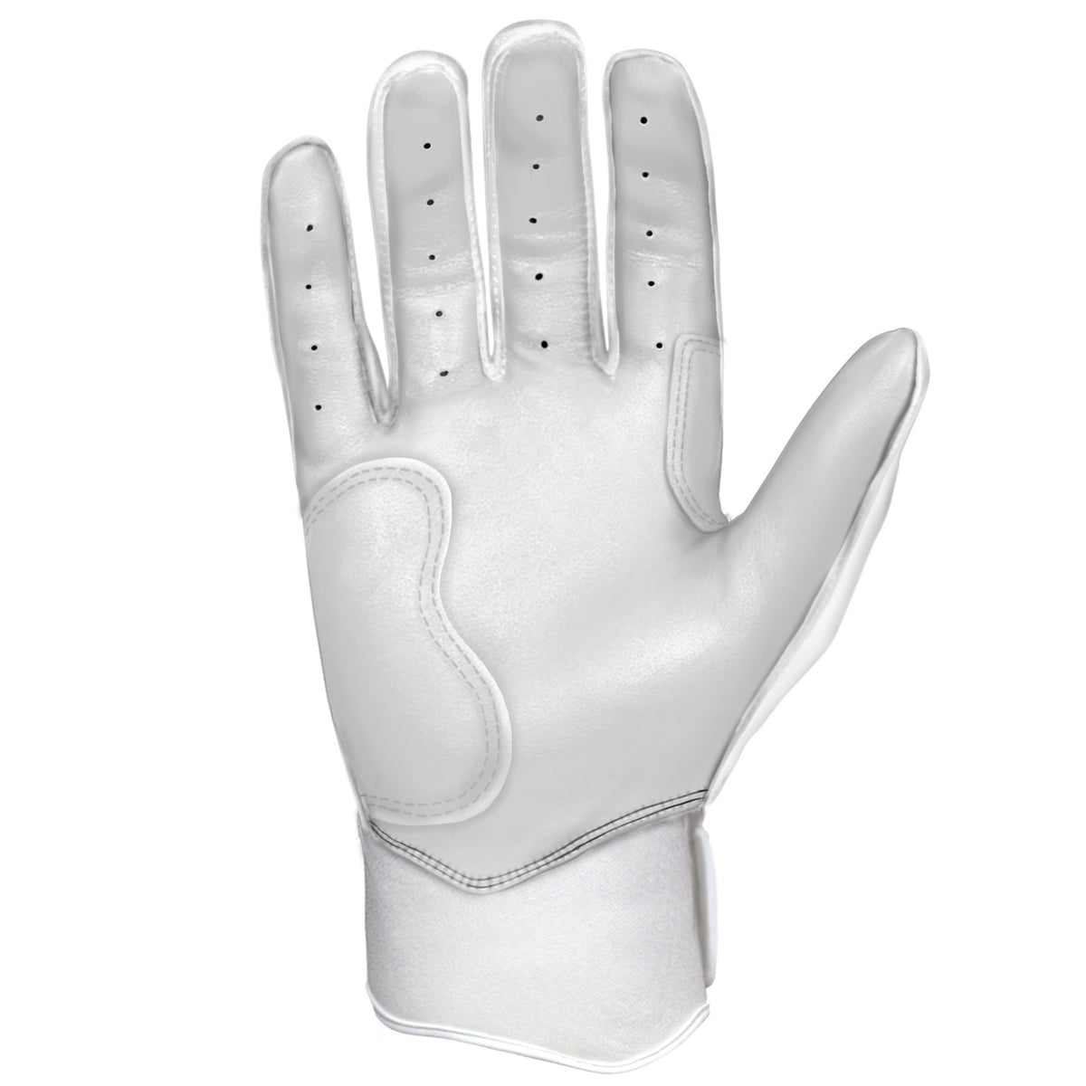 Unapologetic White Batting Gloves