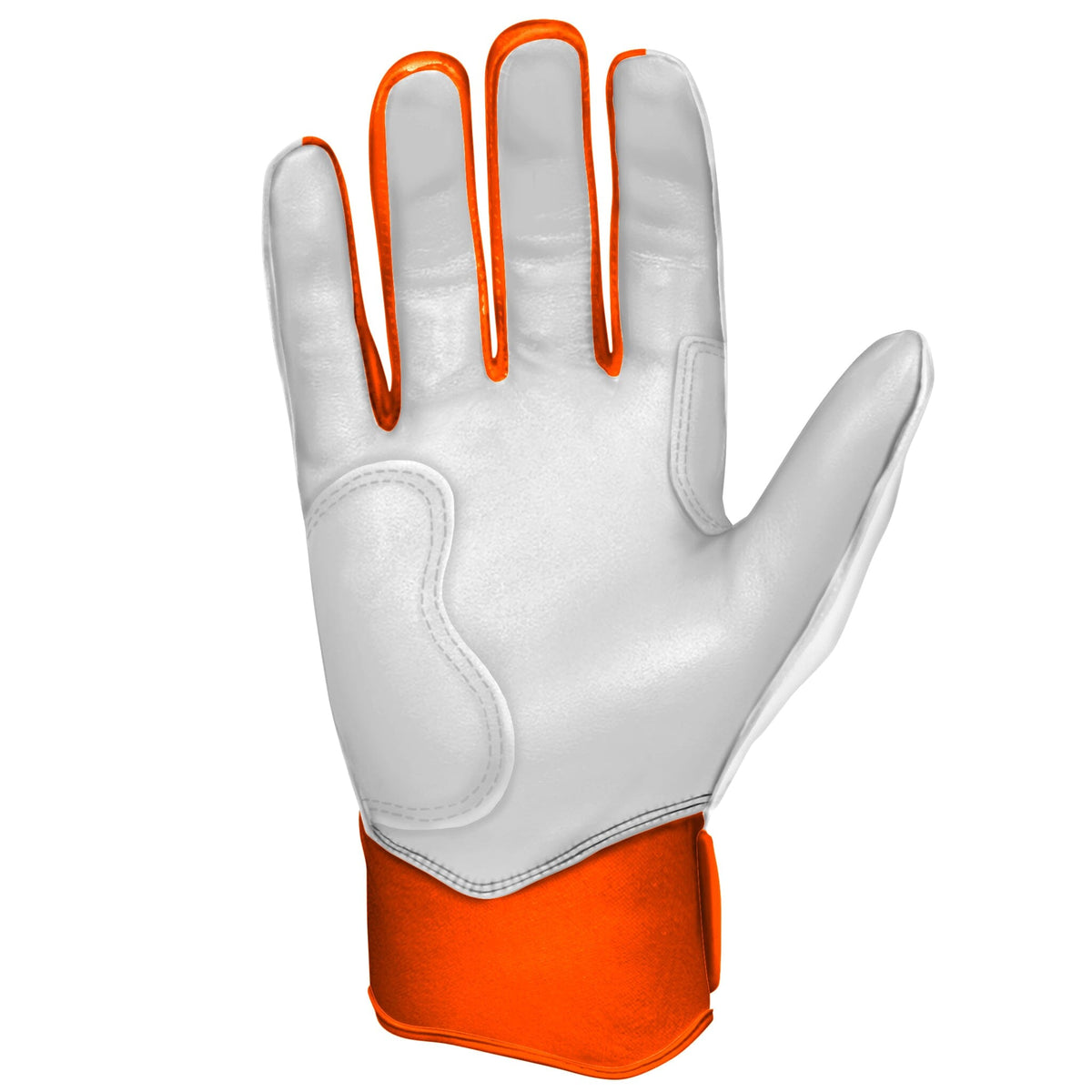 Team Issued Batting Gloves - Bruce Bolt - Blue, Orange and Grey