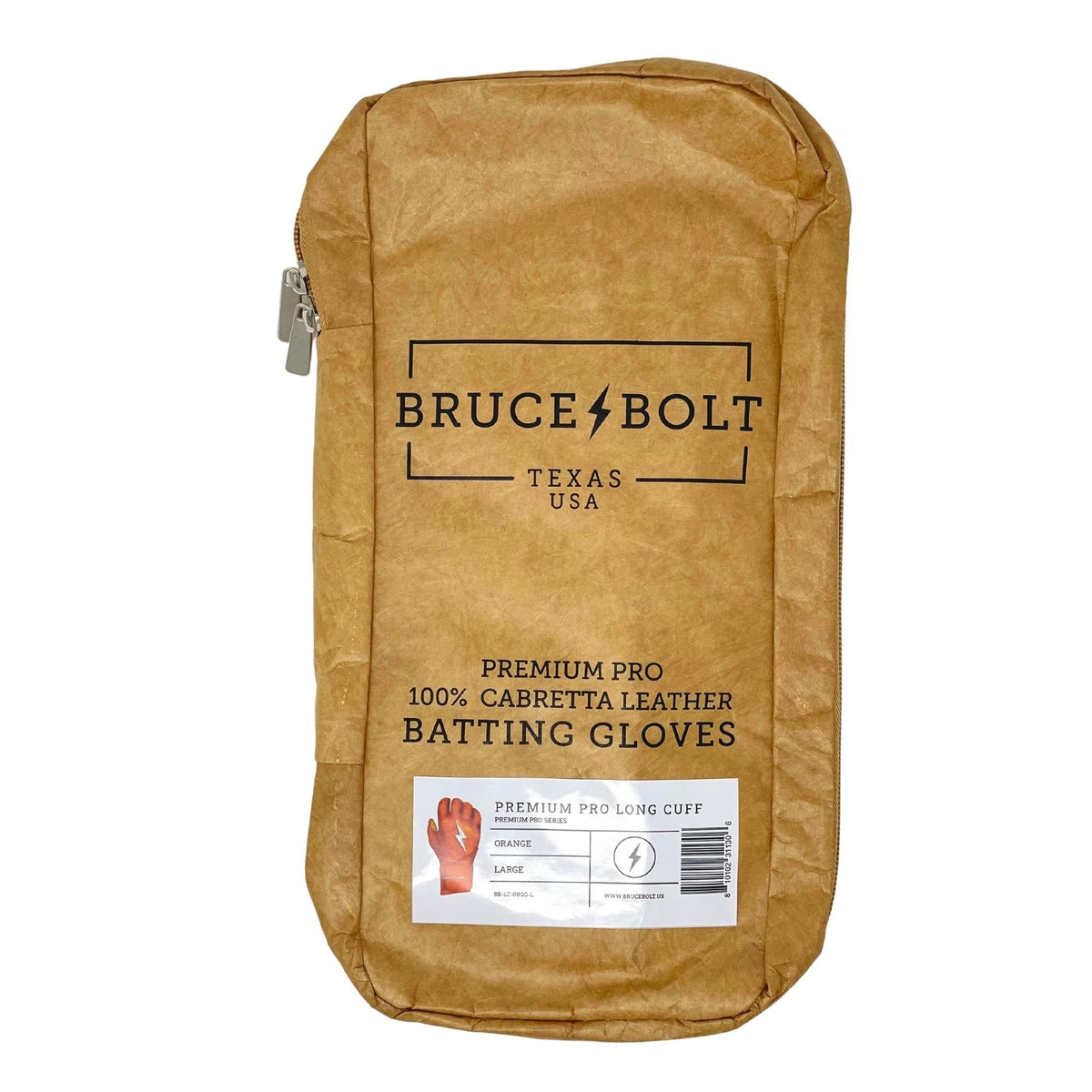 Bruce+Bolt Men's Premium Cabretta Leather Long Cuff Batting