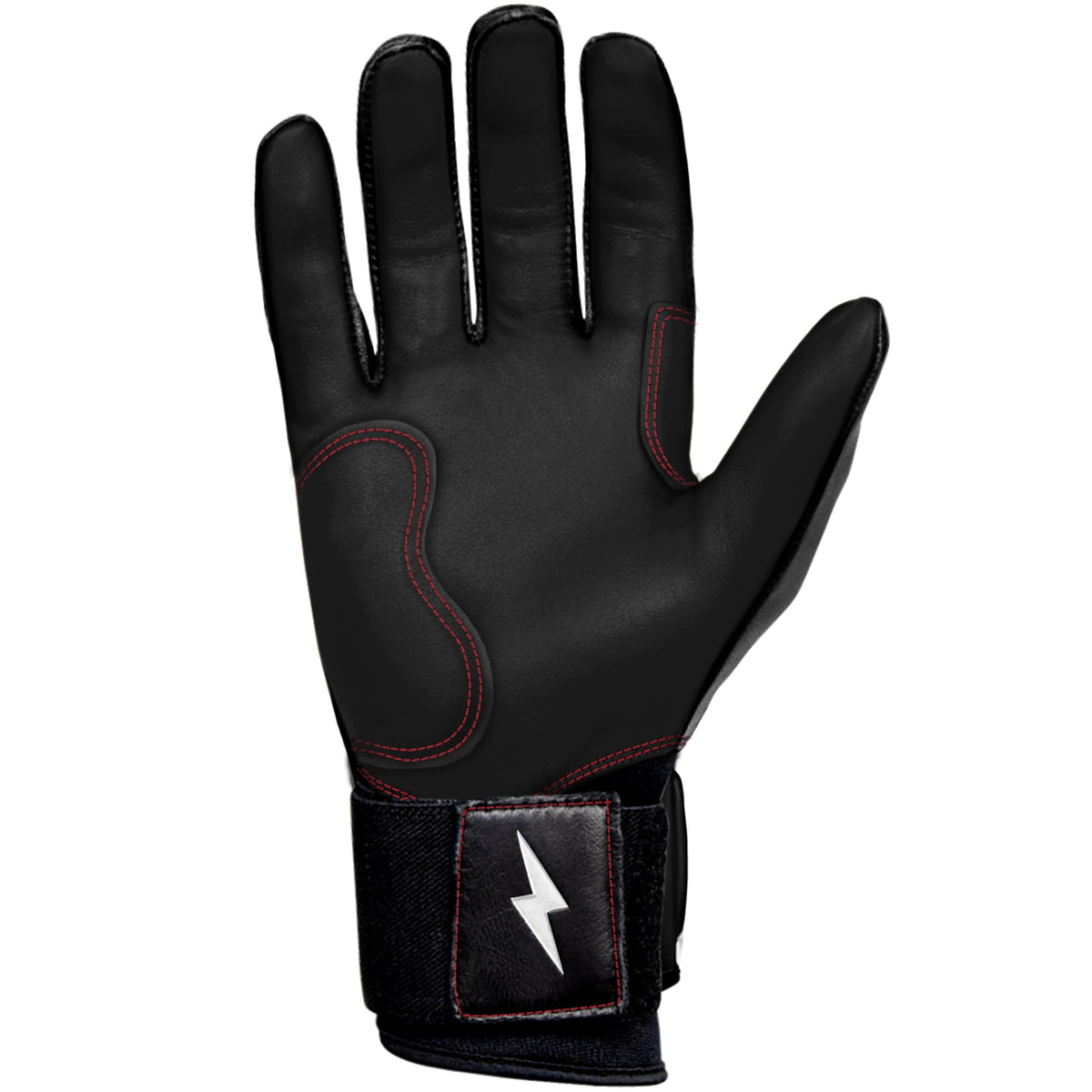 Unapologetic Black Batting Gloves