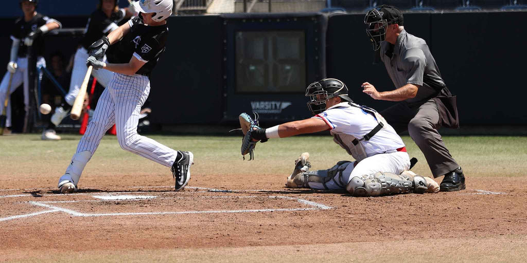 Image of a batter taking a swing