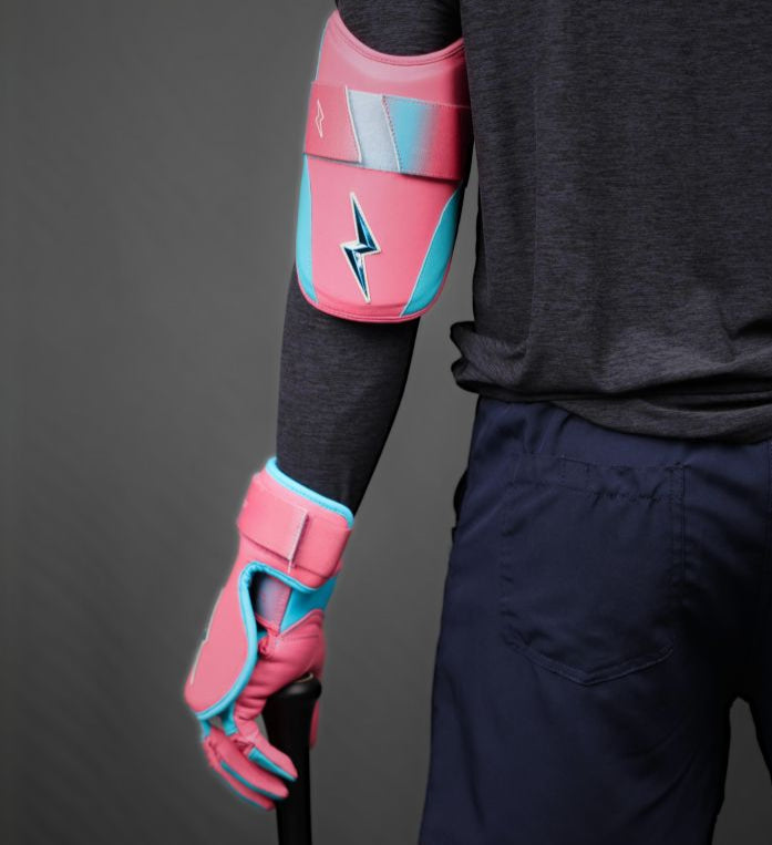 Max Clark Signature Series Sliding Mitt - Pink/Teal – BRUCE BOLT