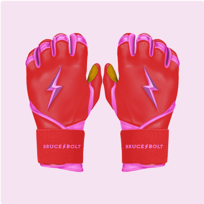 PREMIUM PRO Creator Series Long Cuff Batting Gloves | SUNRISE