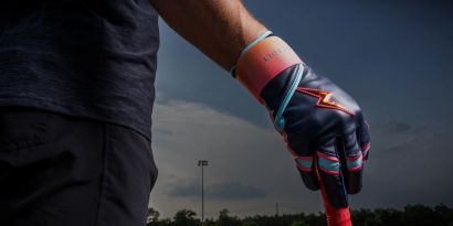 PREMIUM PRO Creator Series Long Cuff Batting Gloves | SUNRISE