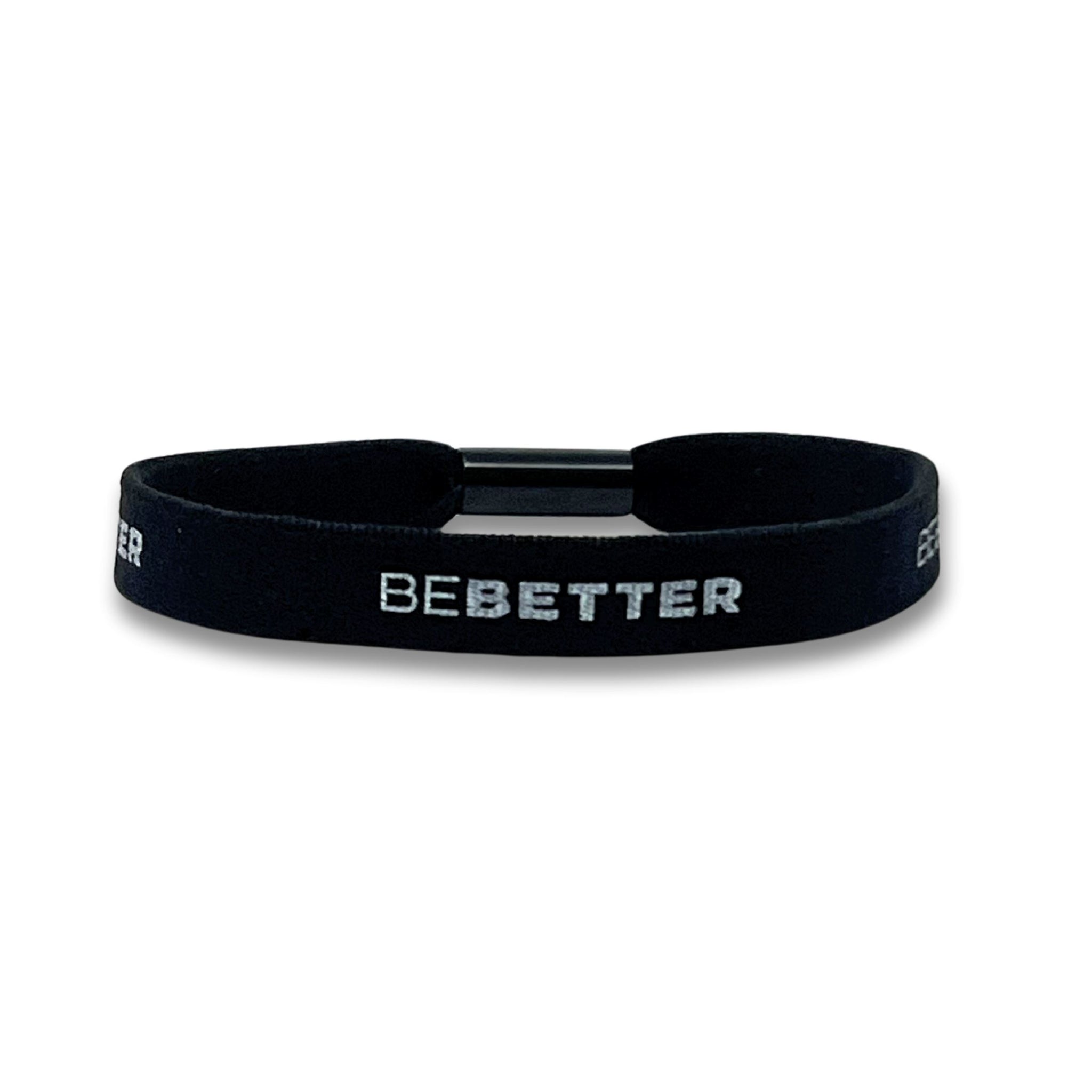 "BE BETTER"  Bracelet | Black- quickbuy