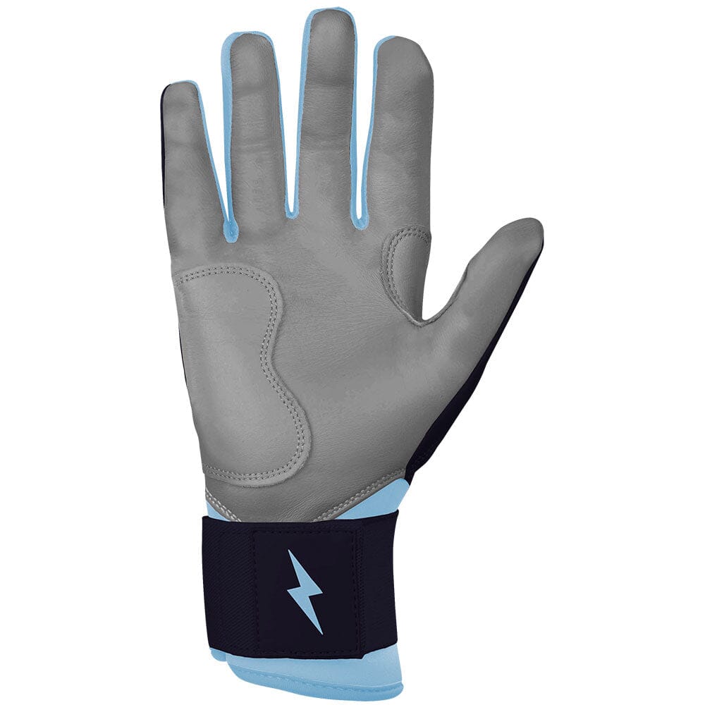 Bear Series Long Cuff Batting Gloves - Tampa Blue- quickbuy