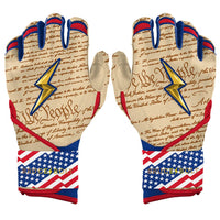 Limited Edition Bear Series Long Cuff Batting Gloves - Screeching Eagle