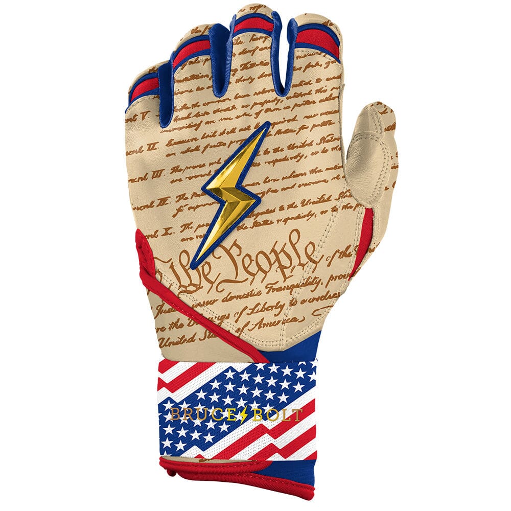 Limited Edition Bear Series Long Cuff Batting Gloves - Screeching Eagle- thumb 3