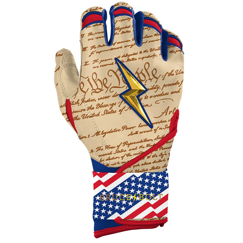 Limited Edition Bear Series Long Cuff Batting Gloves - Screeching Eagle- thumb 4
