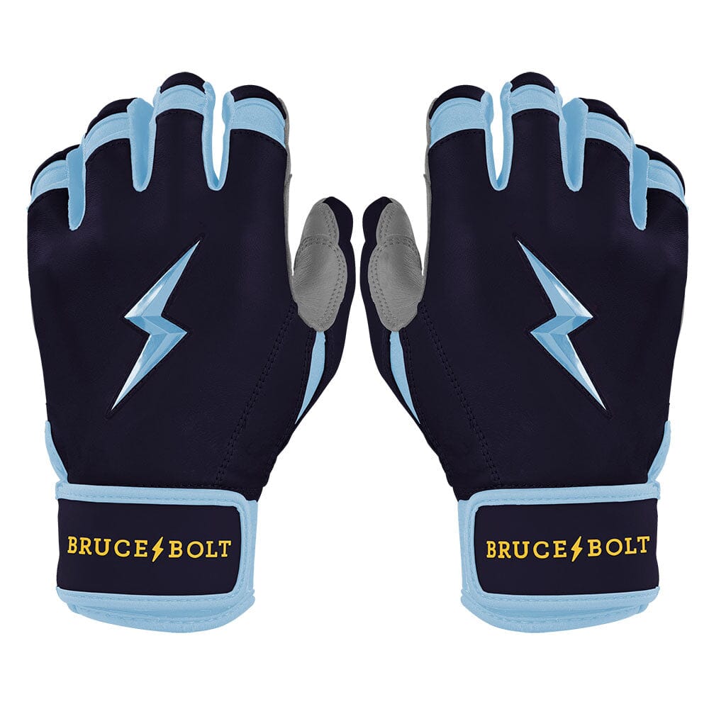 Bear Series Short Cuff Batting Gloves - Tampa Blue- quickbuy