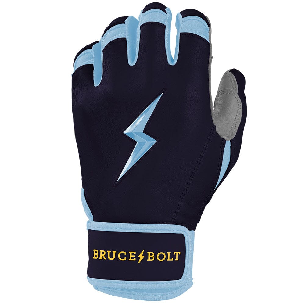 Bear Series Short Cuff Batting Gloves - Tampa Blue- thumb 3