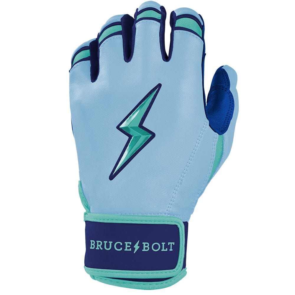 Bear Series Short Cuff Batting Gloves - Tidal Blue- thumb 3