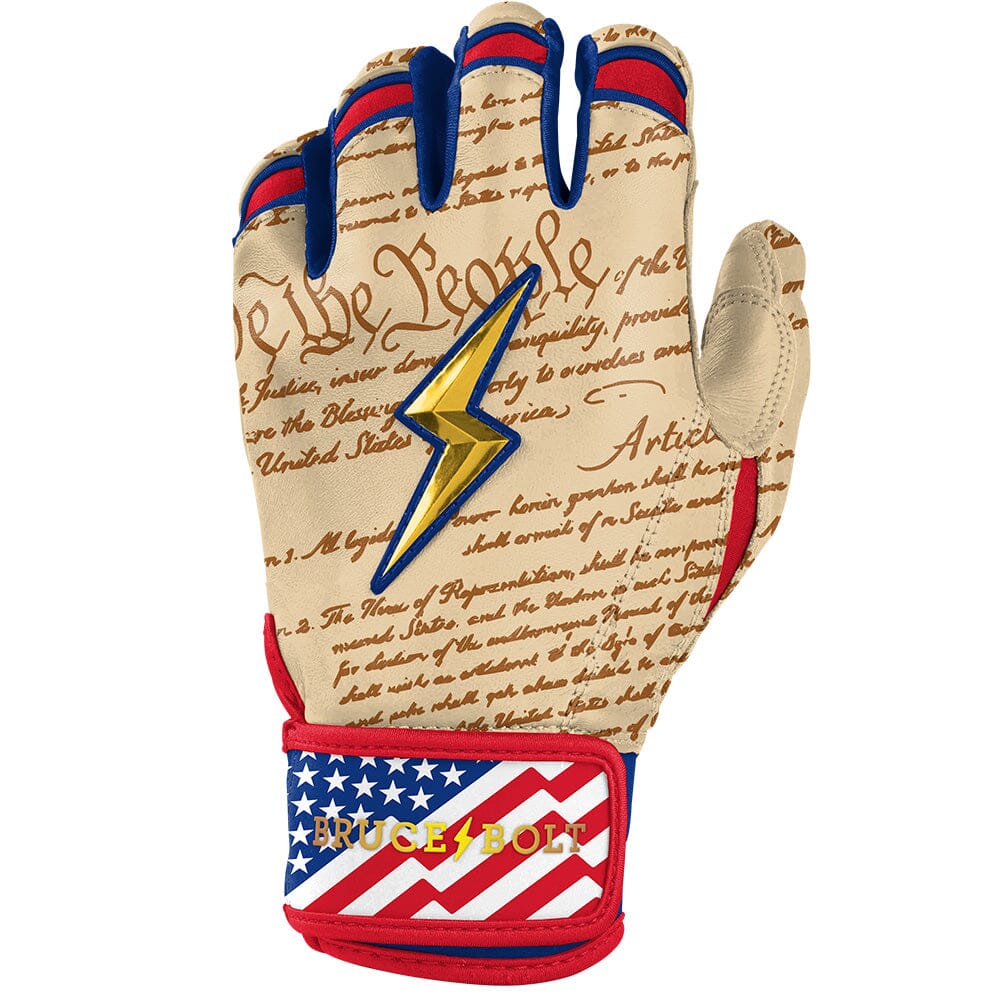 Limited Edition Bear Series Short Cuff Batting Gloves - Screeching Eagle- thumb 3