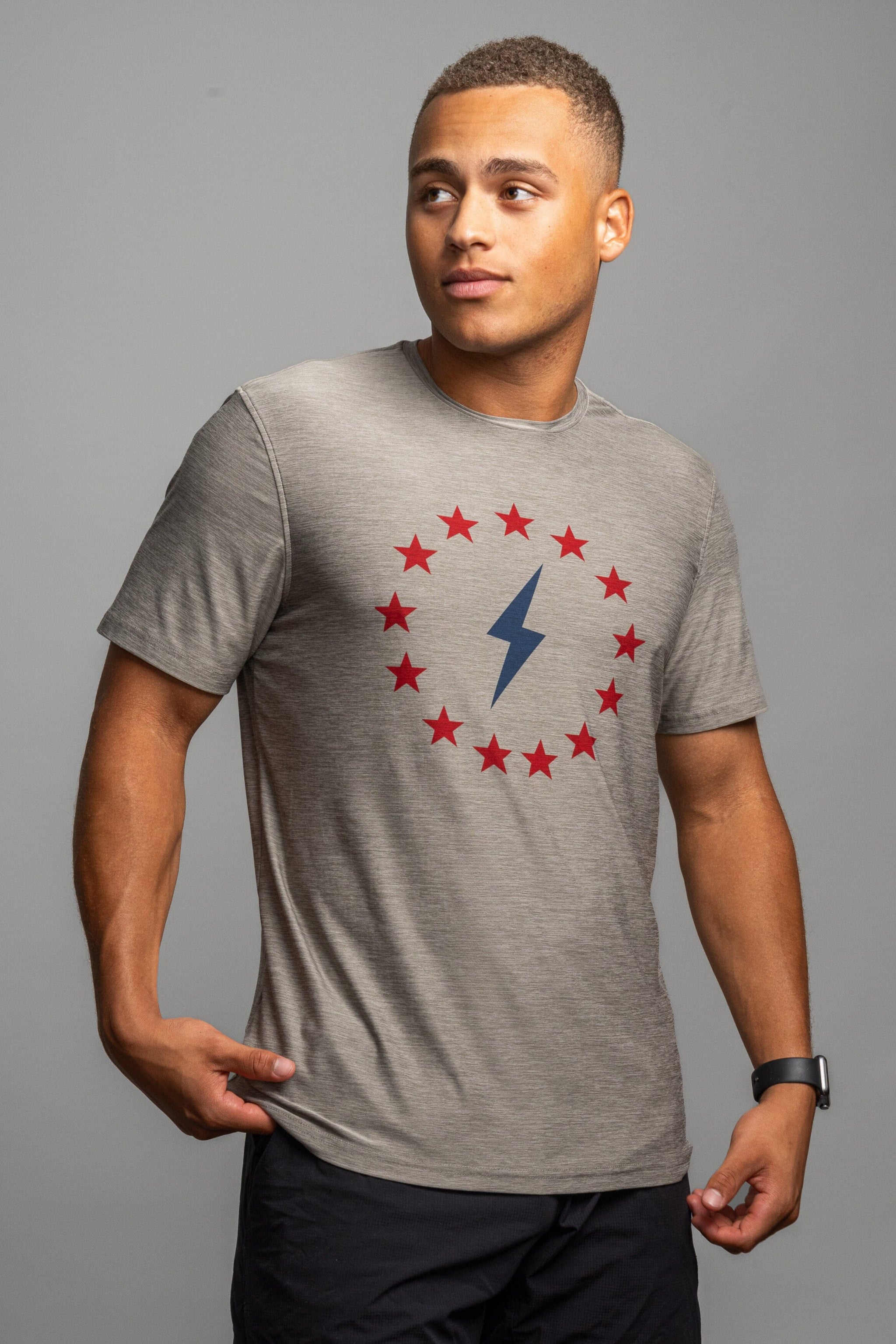 "Betsy Ross" SuperSoft T-Shirt | Grey- quickbuy