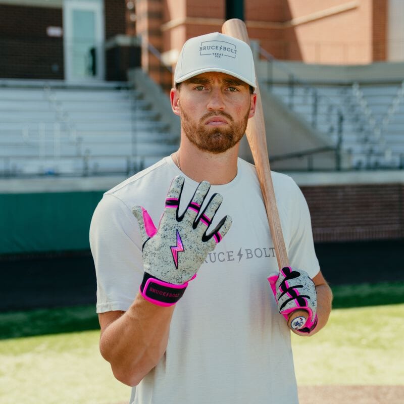 Brandon Nimmo Signature Series Short Cuff Batting Gloves - Concrete- thumb 6